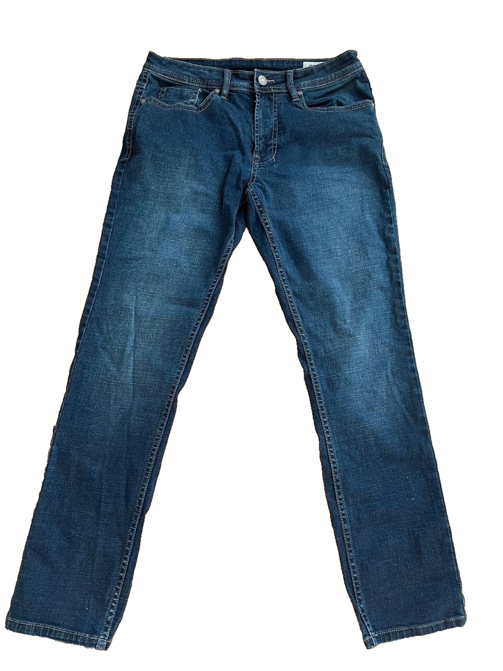 Jackson Men Trento Blue Slim Fit Jean Blue Size 32 A000862